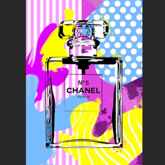 “CoCo Pop” Luxury Designer Pop Art - 11 x 14 (PAXX025)